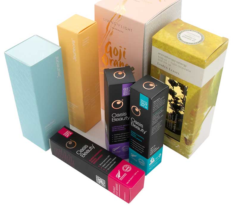 Health and beauty packaging created by PakWorld